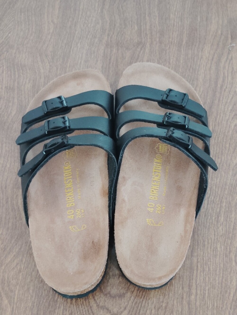 Women's Black Florida Sandals - Picture 6 of 11